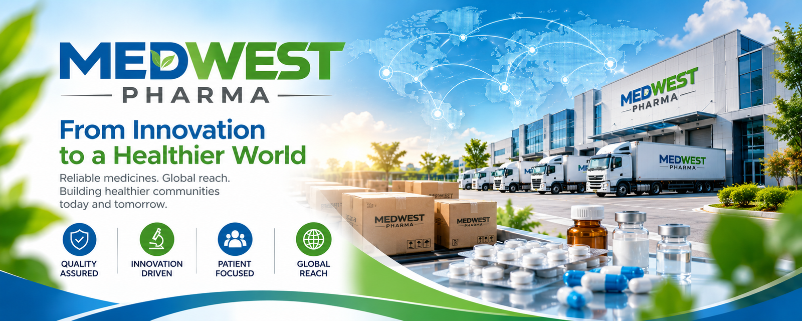 Medwest Pharma supporting healthier lives and research